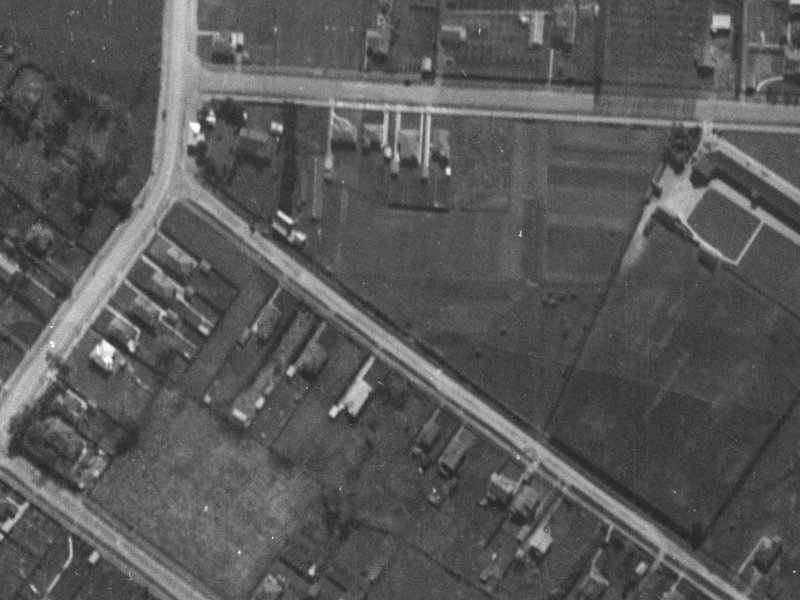 550 Cranford Street from the air, 1940-1944