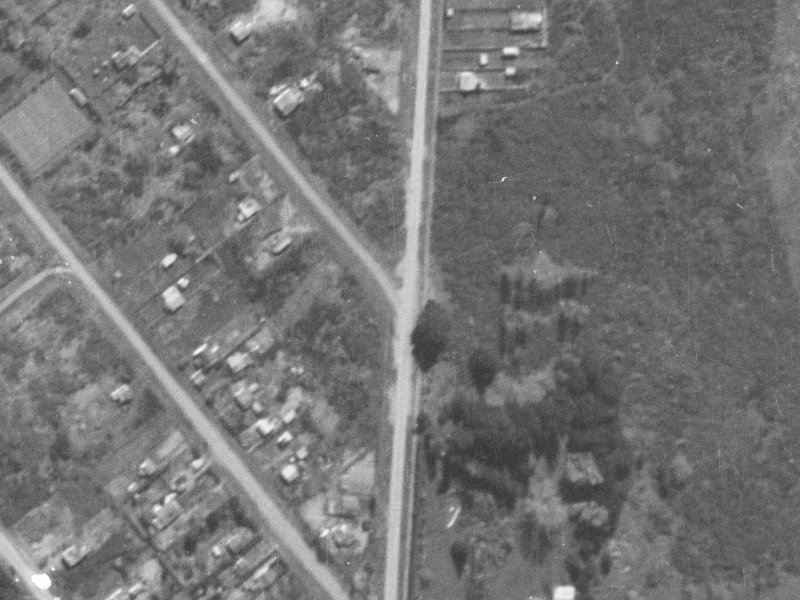 318 Bower Avenue from the air, 1940-1944