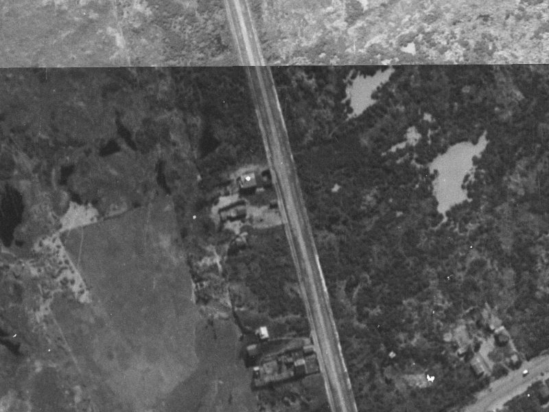 46 Britannia Street from the air, 1940-1944