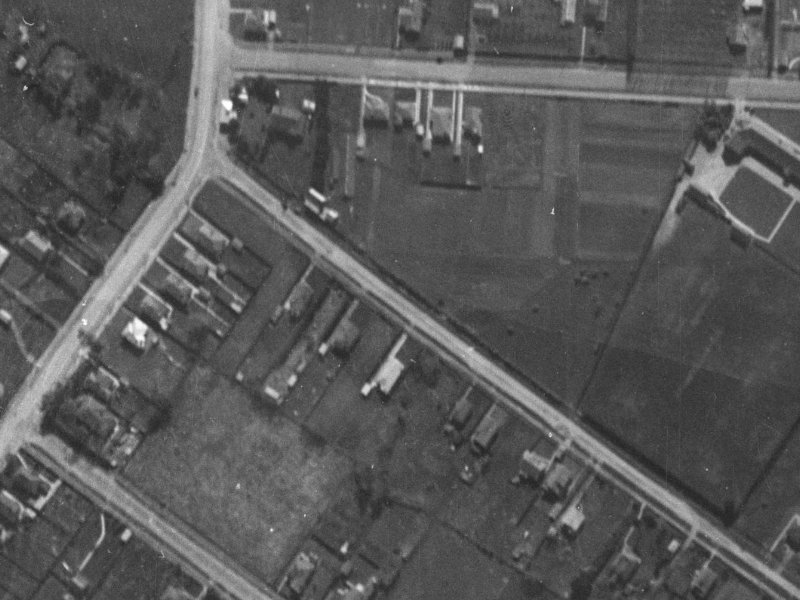Cranford Street from the air, 1940-1944