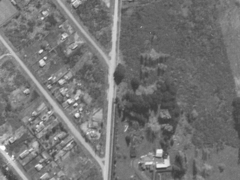 314 Bower Avenue from the air, 1940-1944