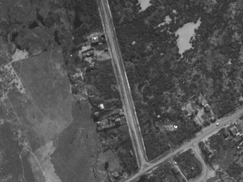 62 Britannia Street from the air, 1940-1944