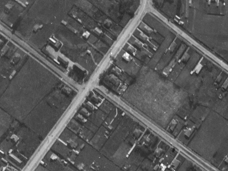 1A Meadow Street from the air, 1940-1944