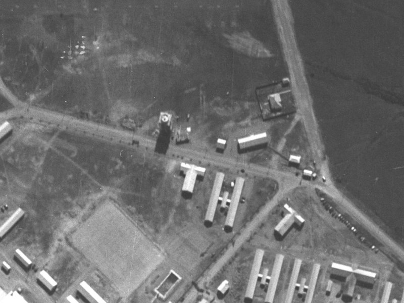 550 Memorial Avenue from the air, 1940-1944