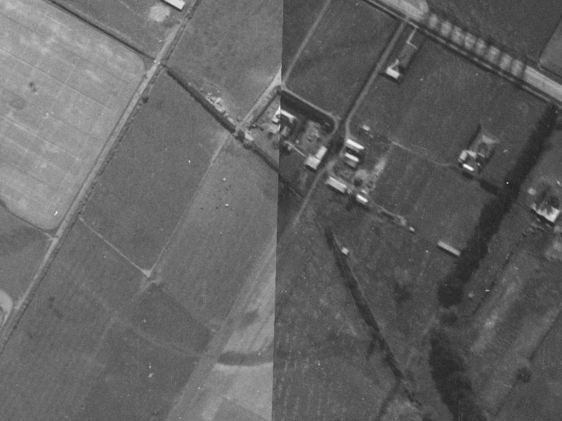 17E Bishopdale Ct from the air, 1940-1944