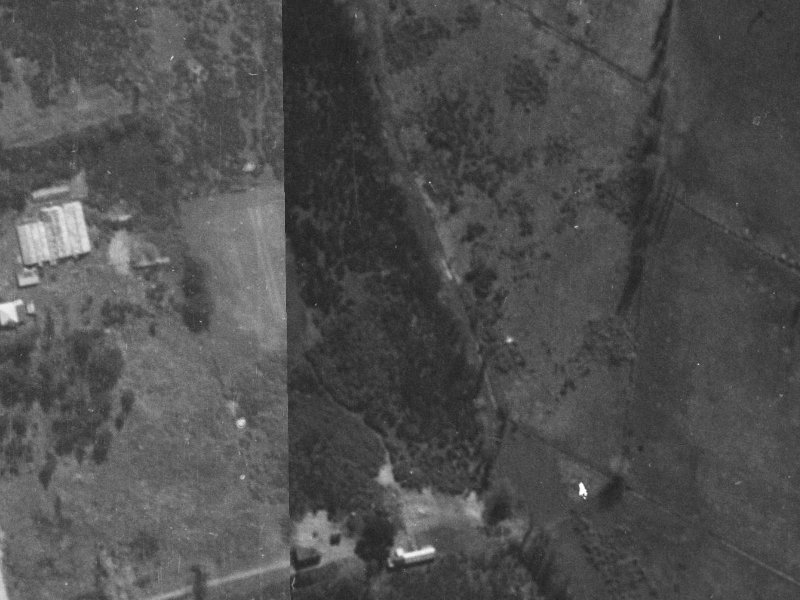 26 Clarevale Street from the air, 1940-1944