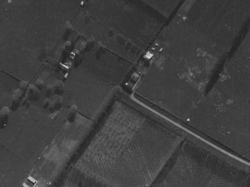 159 Langdons Road from the air, 1940-1944