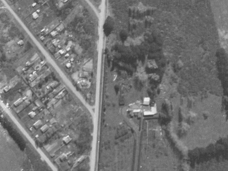 302 Bower Avenue from the air, 1940-1944