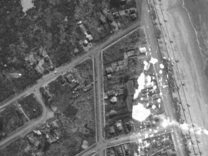 11a Jutland Street from the air, 1940-1944