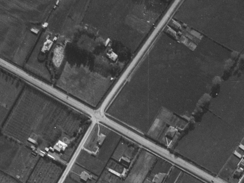 414 Greers Road from the air, 1940-1944