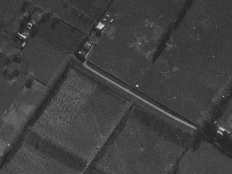 149 Langdons Road from the air, 1940-1944