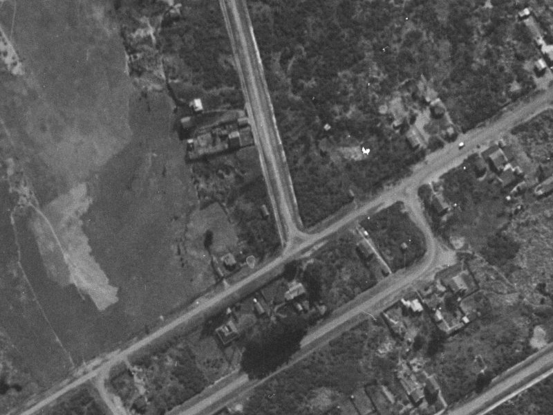76 Britannia Street from the air, 1940-1944