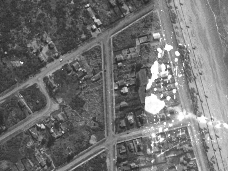 15 Jutland Street from the air, 1940-1944