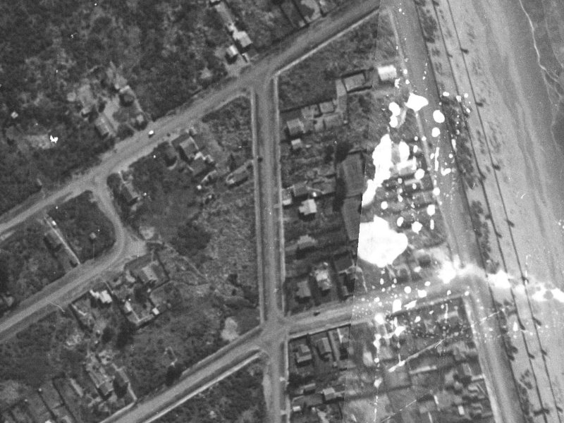 17 Jutland Street from the air, 1940-1944
