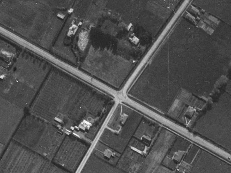 206 Harewood Road from the air, 1940-1944