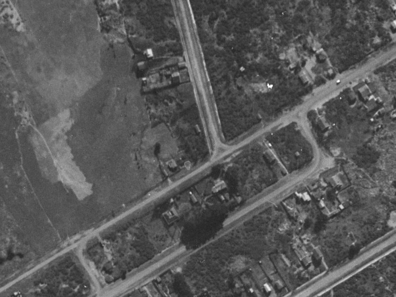 78 Britannia Street from the air, 1940-1944