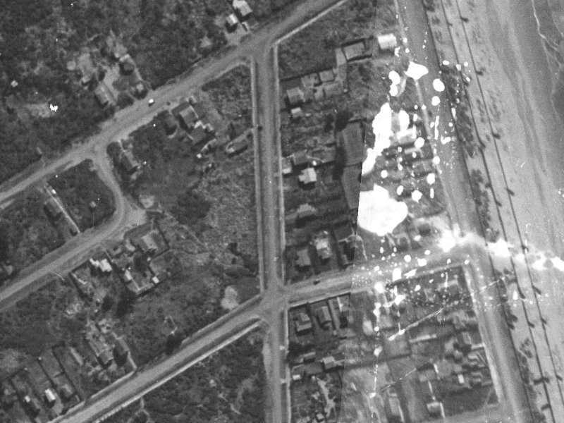 21 Jutland Street from the air, 1940-1944