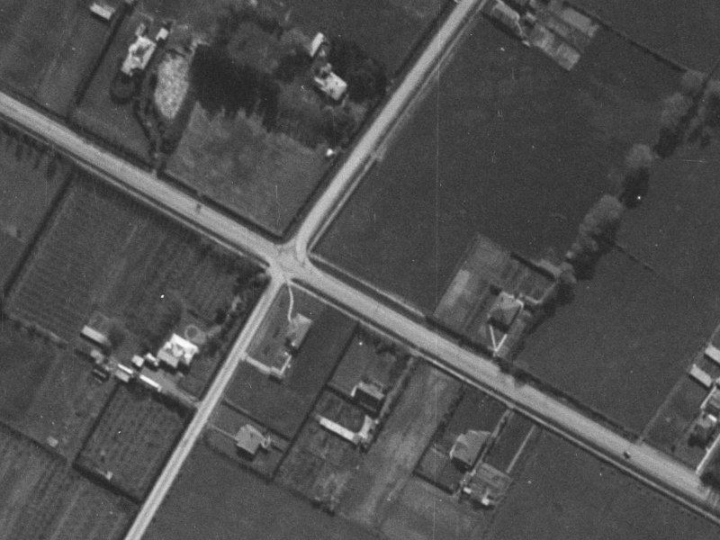 198 Harewood Road from the air, 1940-1944