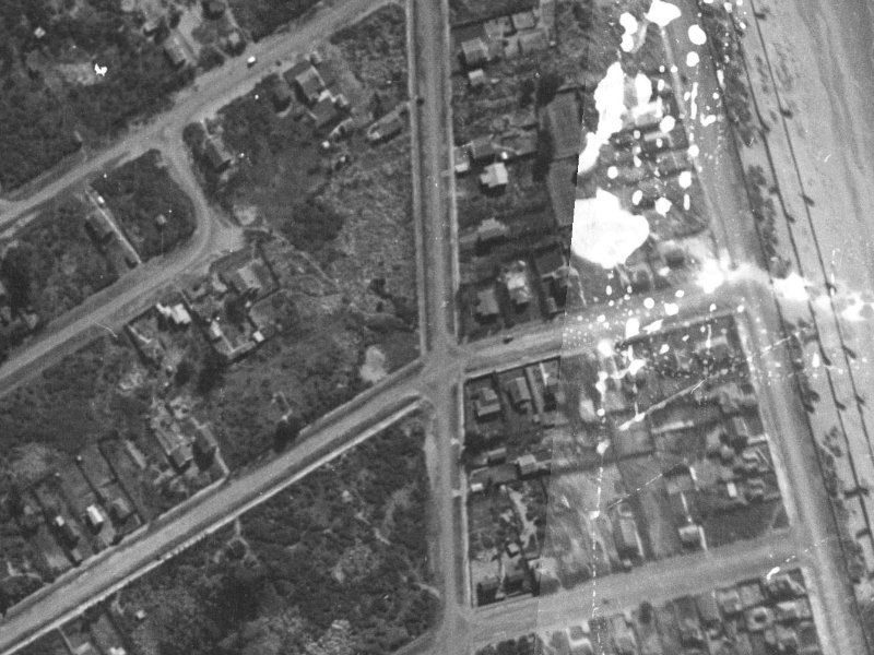 18 Jutland Street from the air, 1940-1944