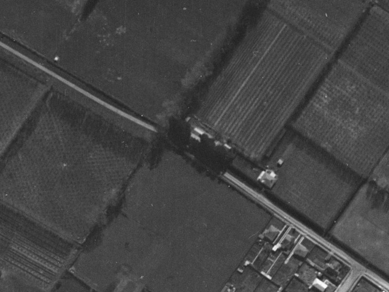 125 Langdons Road from the air, 1940-1944