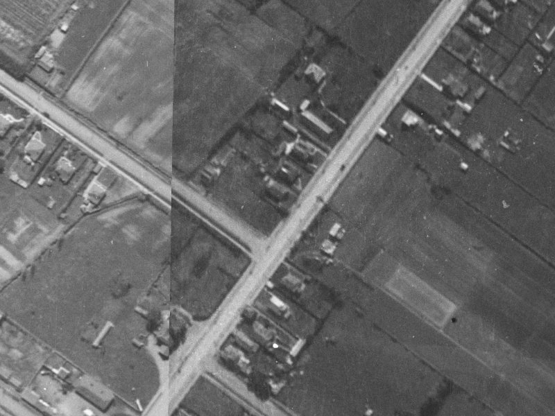 105A Main North Road from the air, 1940-1944