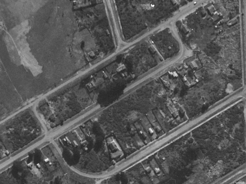 37-39 Tedder Avenue from the air, 1940-1944