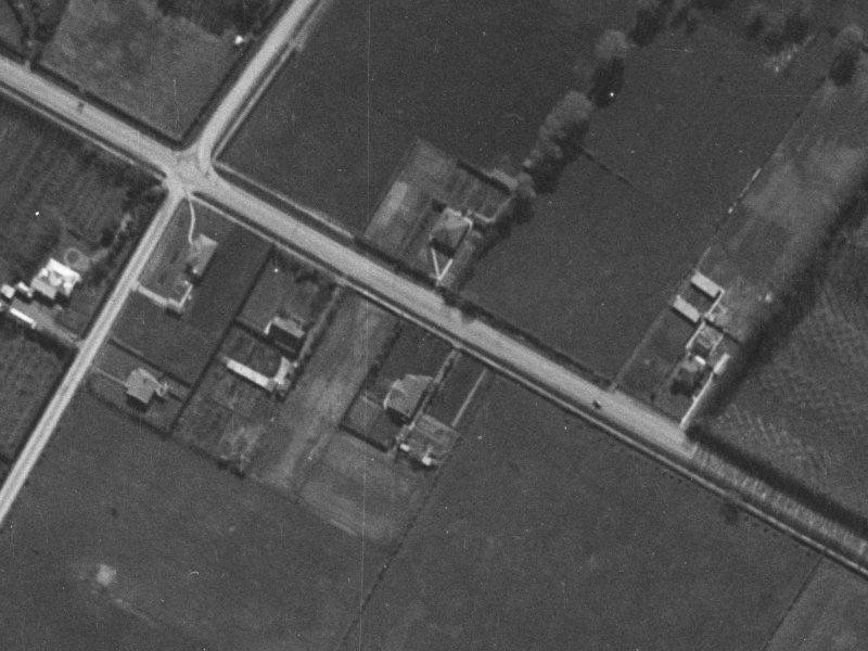 187 Harewood Road from the air, 1940-1944