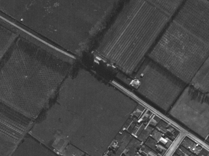 123 Langdons Road from the air, 1940-1944