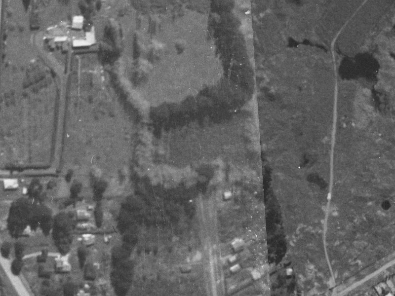 23A Woodgrove Avenue from the air, 1940-1944