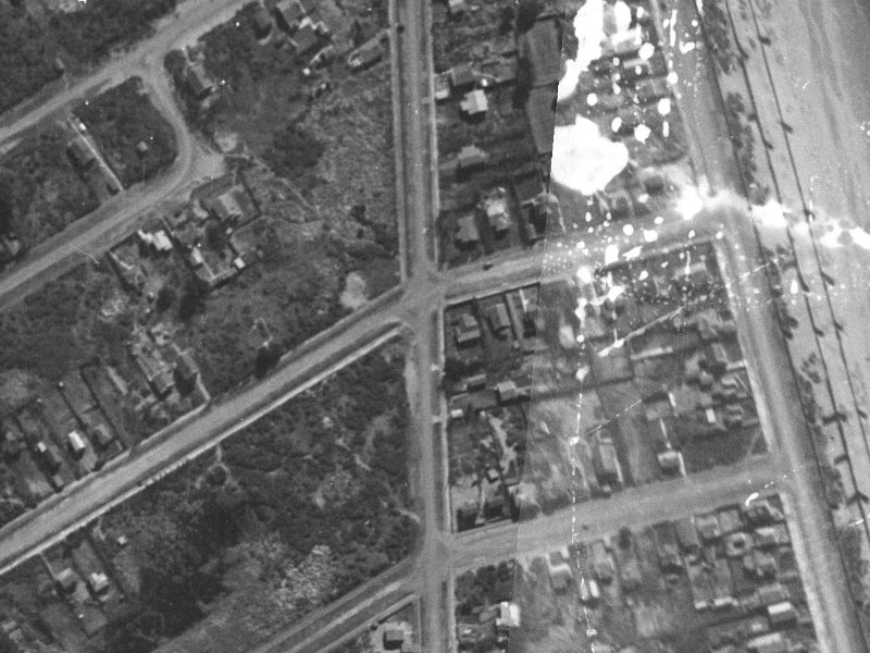 23 Effingham Street from the air, 1940-1944