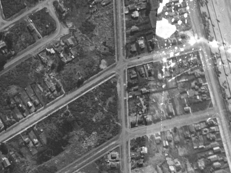 38 Jutland Street from the air, 1940-1944