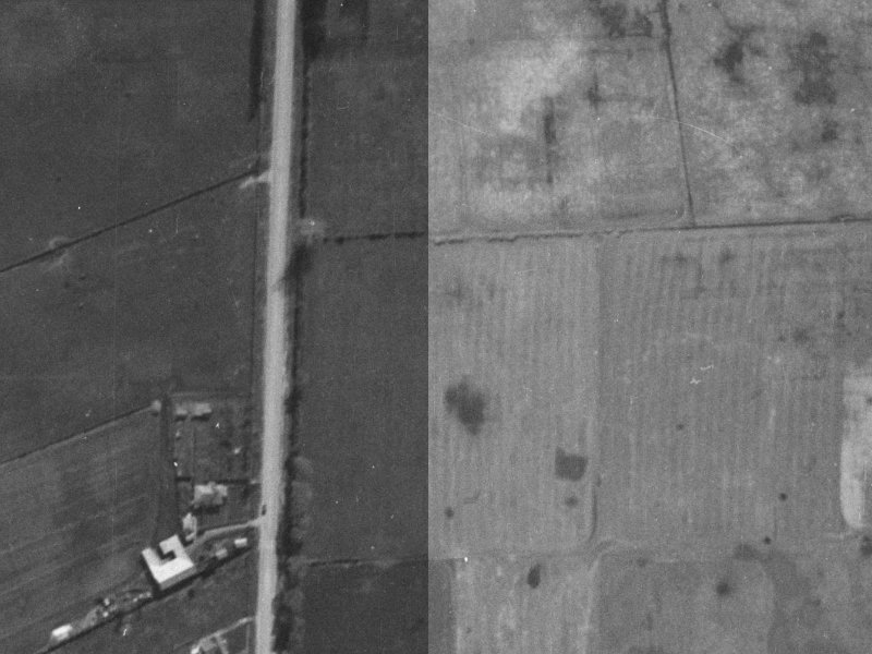 110A Philpotts Road from the air, 1940-1944