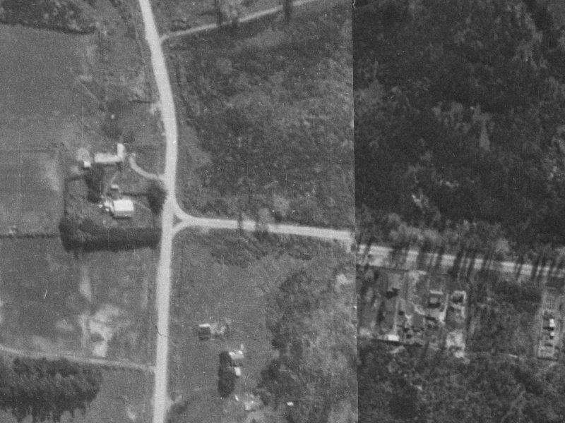 29 Saint Pauls Place from the air, 1940-1944