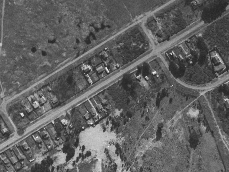 87 Tedder Avenue from the air, 1940-1944