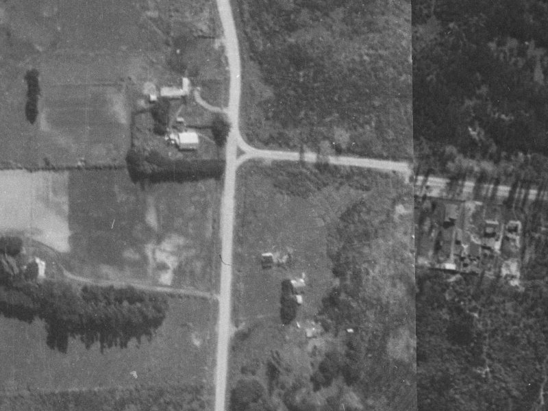 69 Lakewood Drive from the air, 1940-1944