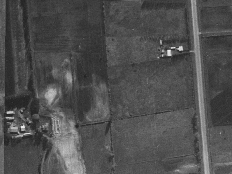 23 Palm Drive from the air, 1940-1944