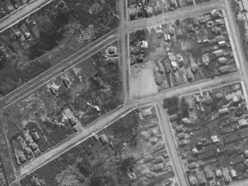 76 Jutland Street from the air, 1940-1944