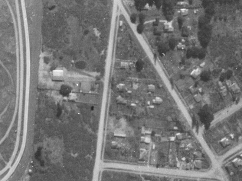 243 Bower Avenue from the air, 1940-1944