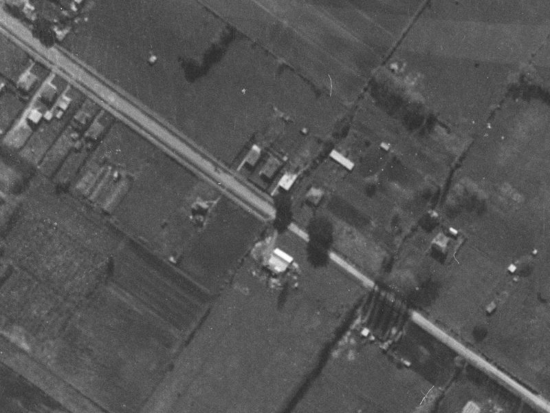 29A Grassmere Street from the air, 1940-1944