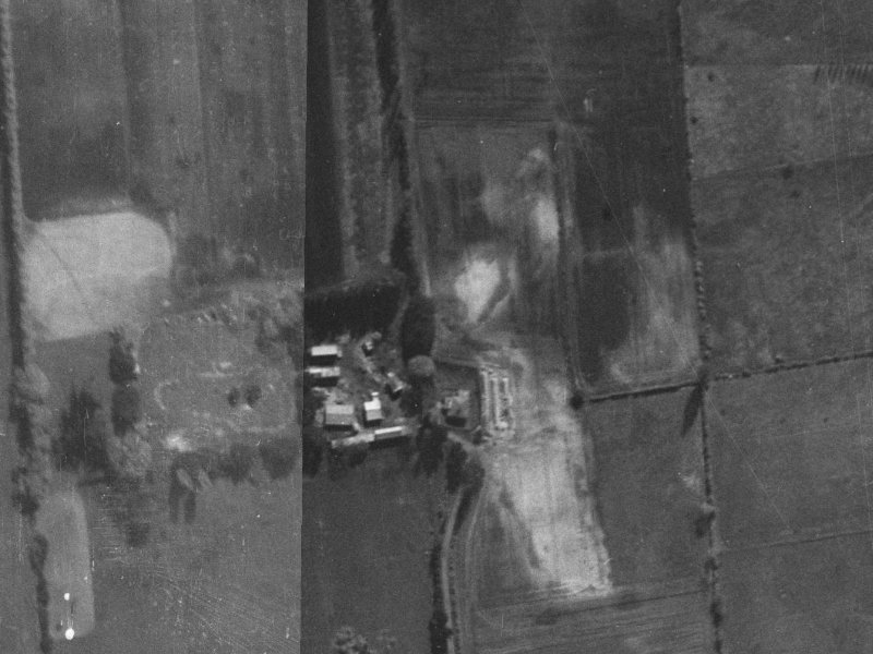 15 Palm Drive from the air, 1940-1944