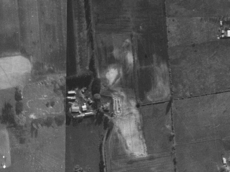 18 Palm Drive from the air, 1940-1944