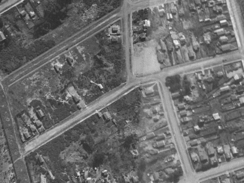 39 Cygnet Street from the air, 1940-1944