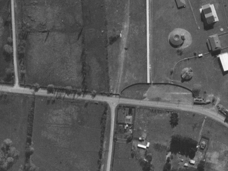 158 Travis Road from the air, 1940-1944