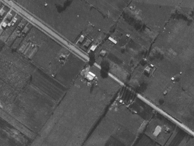 Grassmere Street from the air, 1940-1944