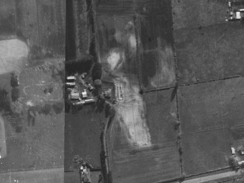 14 Palm Drive from the air, 1940-1944