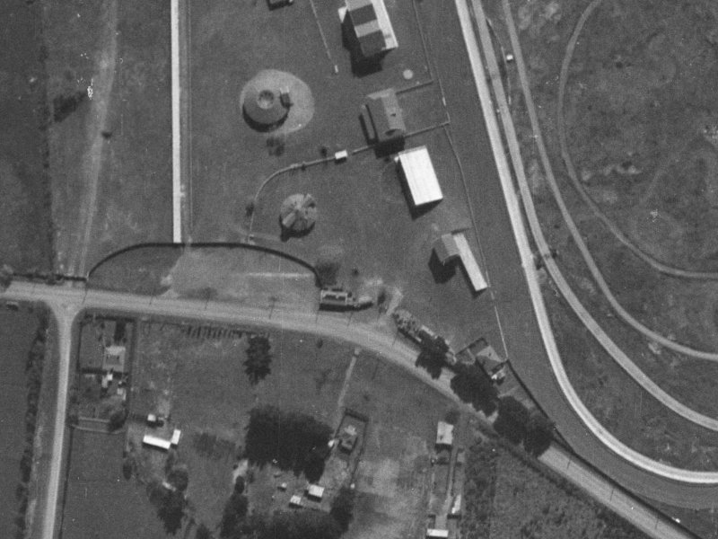 174 Travis Road from the air, 1940-1944