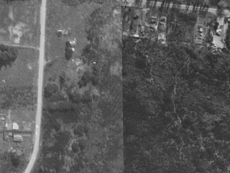 Robin Street from the air, 1940-1944