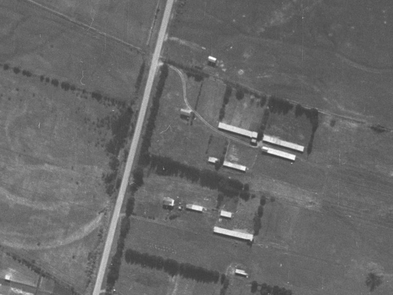 101A Teesdale Street from the air, 1940-1944