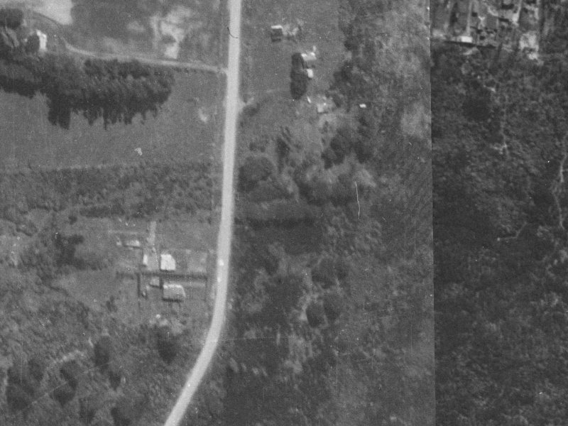 44 Stillwater Avenue from the air, 1940-1944