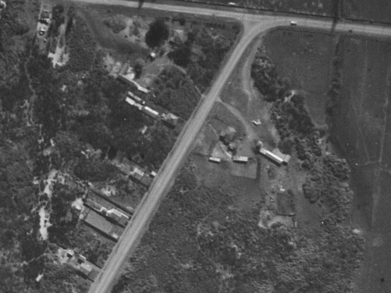 104 Bassett Street from the air, 1940-1944